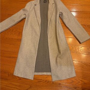 Zara Classic Gray Trench Coat worn once great condition